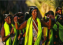 Gabbra Dancers at Kalacha Camp - Kenya