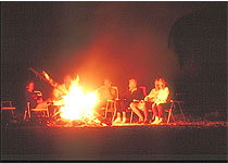 Mwaluganje  Evening Camp  Fire