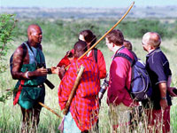 Rekero Camp Bush Walks in Maasai Mara Kenya