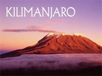 Sunset on Mt. Kilimanjaro  - Tanzania