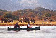 Canoe Trip on Lake Manyara Tanzania