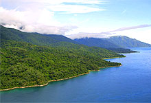 Lake Tanganyika in Tanzania 