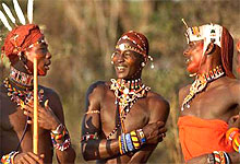 Samburu Warriors in Samburu 