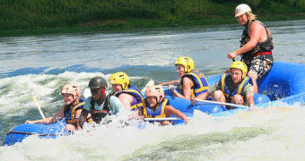 White Water Rafting in Jinja