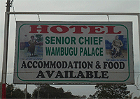  Hotel Senior Chef Wambugu Palace Nyeri Aberdare Hotels