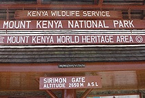Mount Kenya Day Trip Hike Sirimon Route