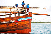 Tusitiri Enasoit Dhow Private Sailing Day Trips Lamu Island
