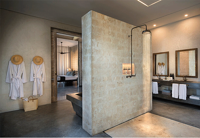 sirai-beach-house-kilifi-indoor- showers Sirai Beach House Kilifi