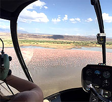  1 Day Lake Baringo Lake Bogoria Helicopter Scenic Flight Safari