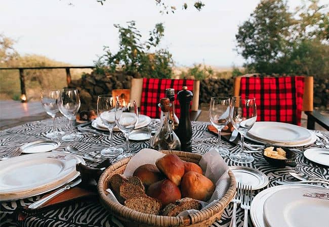 campi-ya-kanzi-camp-luxury-tented-safari-camp-breakfast Campi ya Kanzi Camp Chyulu Hills Tsavo West National Park Kenya