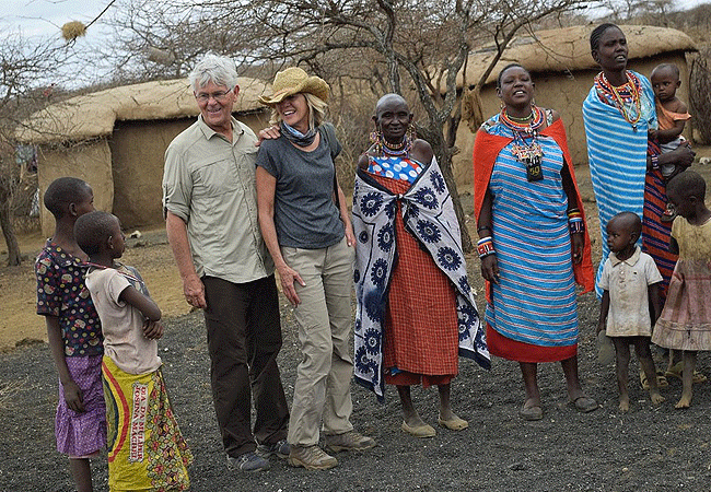 campi-ya-kanzi-camp-luxury-tented-safari-camp-masai-village-visit Campi ya Kanzi Camp Chyulu Hills Tsavo West National Park Kenya