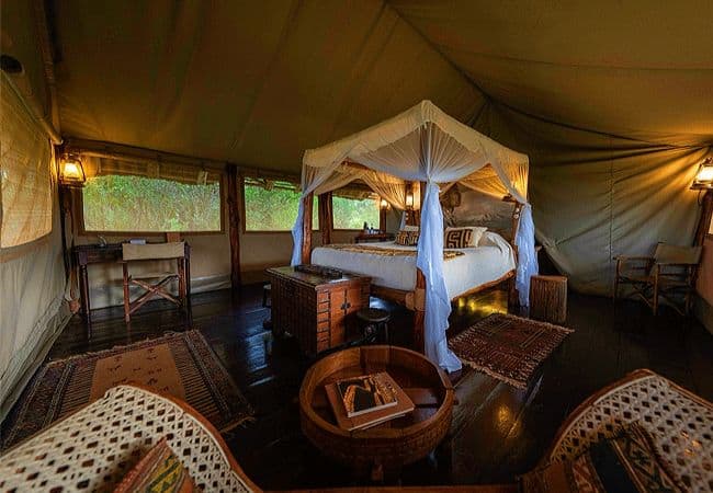 campi-ya-kanzi-camp-luxury-tented-safari-camp-rooms-are-well-equipped-with-comfortable-beds-containing-queen-sized-beds Campi ya Kanzi Camp Chyulu Hills Tsavo West National Park Kenya