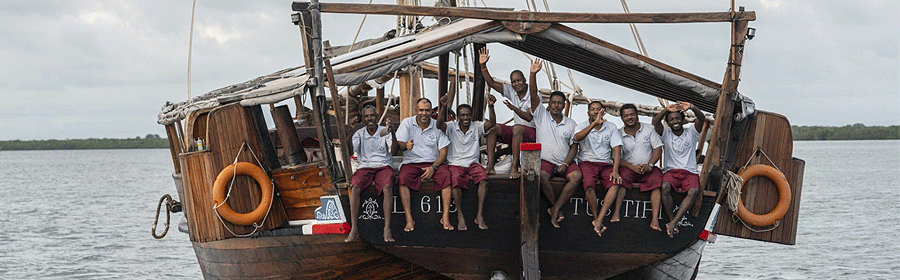 Tusitiri Enasoit Dhow Private Sailing Day Trips Lamu Island