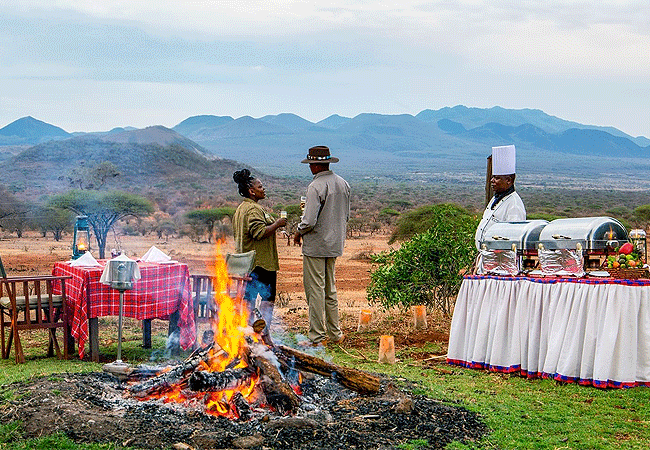 kilaguni-serena-safari-lodge-tsavo-west-national-park-bush-dinner Kilaguni Serena Safari Lodge