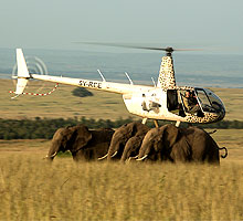 1 Day Maasai Mara Helicopter Scenic Flight Safari 