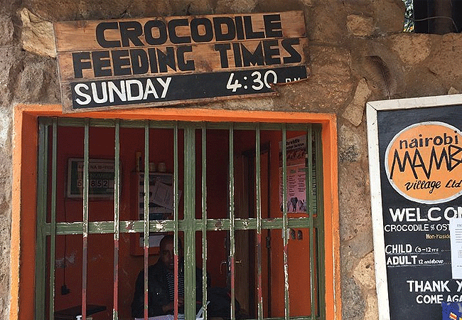 mamba-village-nairobi-entry-fees Nairobi Mamba Village Crocodile Farm Tour