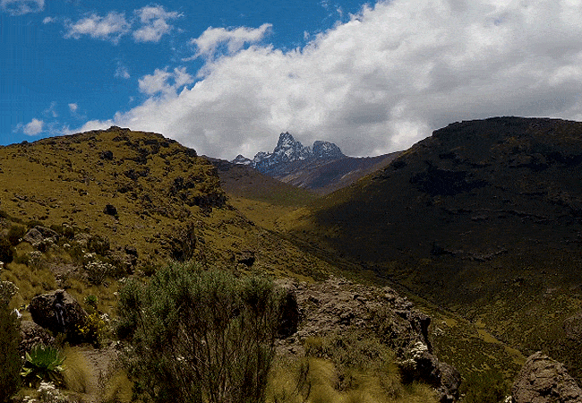 Mount Kenya Day Trip Hike Sirimon Route