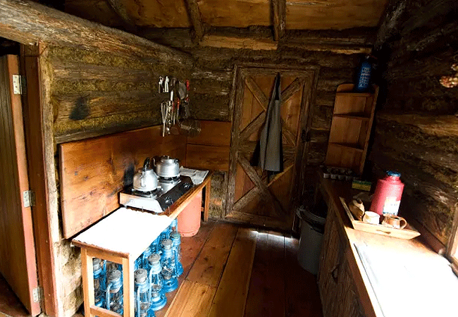 Rutundu log cabins Mount Kenya