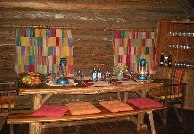 Rutundu log cabins Mount Kenya