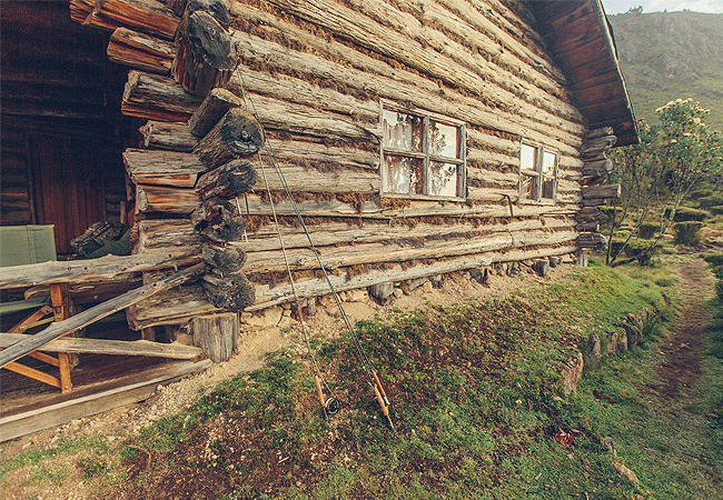Rutundu log cabins Mount Kenya