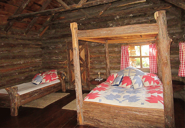 Rutundu log cabins Mount Kenya