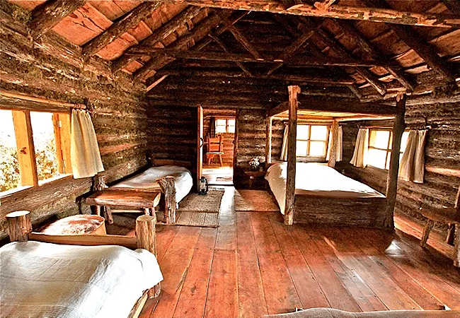 Rutundu log cabins Mount Kenya