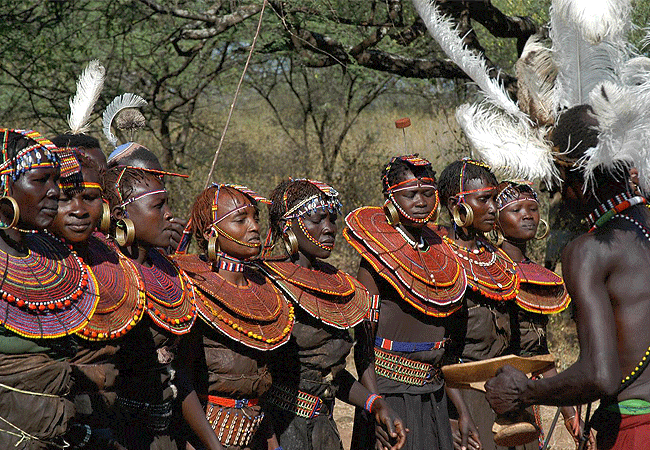 samatian-island-lodge-lake-baringo-pokot-women-dressed-for-dance Samatian Island Lodge Lake Baringo