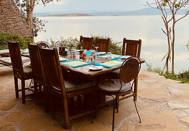 samatian-island-lodge-on-lake-baringo-outside-dining Samatian Island Lodge on Lake Baringo