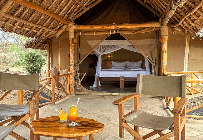 Severin Safari Camp Tsavo West national Park