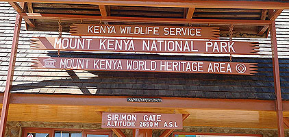 Mount Kenya Day Trip Hike Sirimon Route
