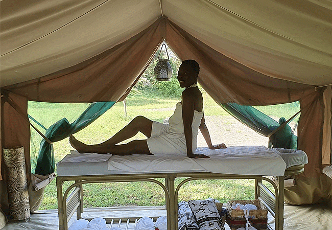 swara-plains-wildlife-conservancy-2-days-1-night-holiday-swara-acacia-lodge-massage Swara Plains Wildlife Conservancy 2 Days 1 Night Holiday