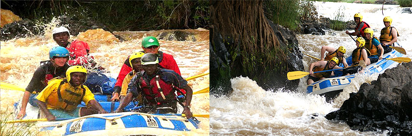 2 Days 1 Night White Water Rafting Tana River Trip