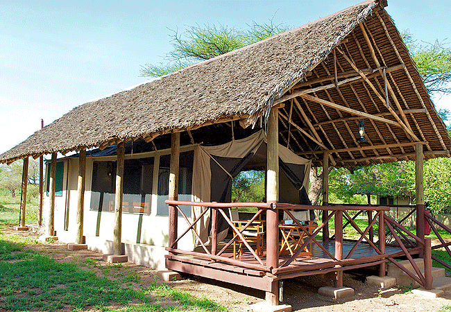 voyager-ziwani-camp-tsavo-west-national-park-has-25-tents-strung-out-along-paved-walkways-each-with-views-across-the-dam-and-mount-kilimanjaro-in-the-background Voyager Ziwani Camp Tsavo West National Park