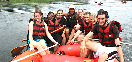 White Water Rafting day trip Jinja Uganda