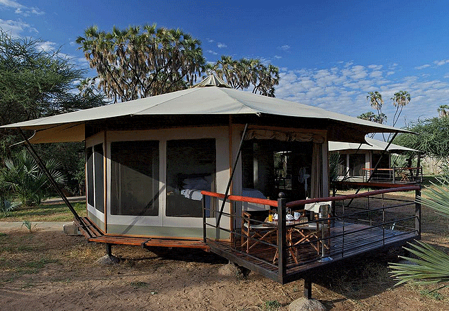 ashnil-samburu-camp-has-a-total-of-19-deluxe-en-suite-tents-9-with -king-or-queen-sized-beds-7-with-twin-beds-and-3-with-triple-beds Ashnil Samburu Camp Kenya Safaris