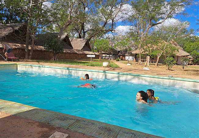 Galana Crocodile Camp Tsavo East National Park