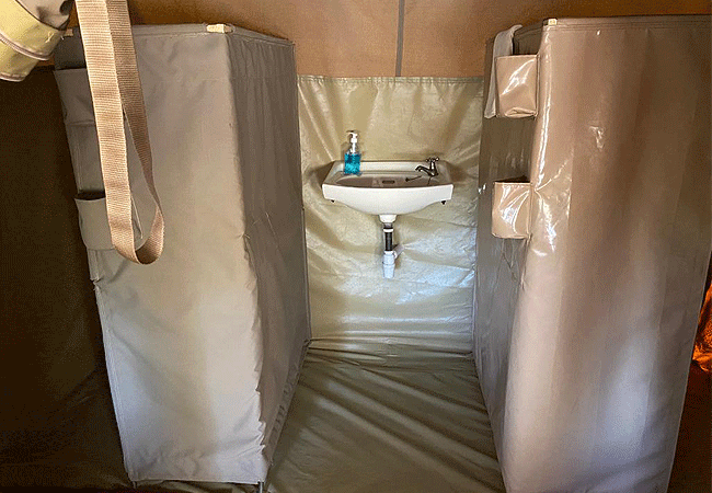 lion-king-bush-camp-samburu-tents-a hot-bucket-shower-style-and-flush toilets Lion King Bush Camp Samburu National Reserve