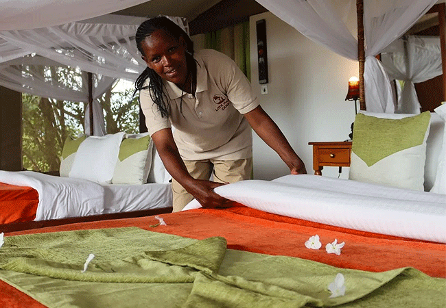 loyk-mara-luxury-camp-turn-down service Loyk Mara Camp