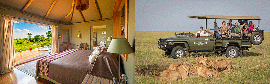 Salas Luxury tented safari camp