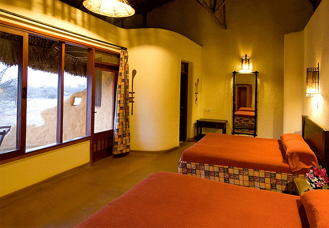 samburu-sopa-lodge-cottages-have-two-tastefully-furnished-guest-rooms-each-with-two-queen-size-beds-a-large-dressing-table-a-lavishly-appointed-bathroom Samburu Sopa Lodge Samburu National Reserve