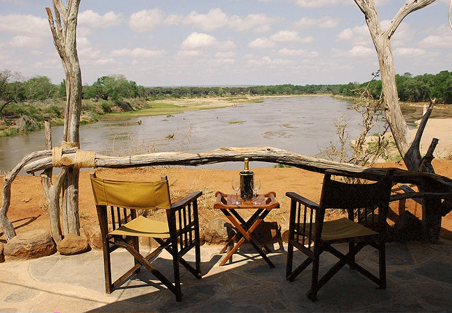 shoroa-river-camp-tsavo-east-national-park-tent-verandah Shoroa River Camp Tsavo East National Park Kenya
