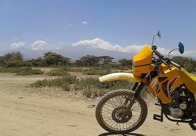 we4-kenya-guesthouses-amboseli-and-campsite-arranges-for-motorbike-pickup-and-game-drives WE4kenya Guesthouses Amboseli and-Campsite Accommodation