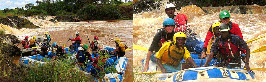 White Water Rafting Tana River