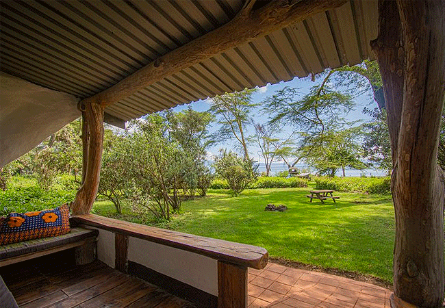 Camp Carnellys Lake Naivasha Front Lake Banda