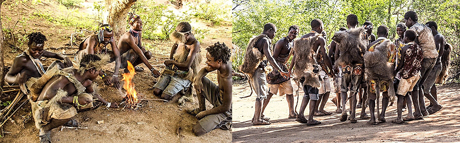 Hadzabe Bushmen Tanzania