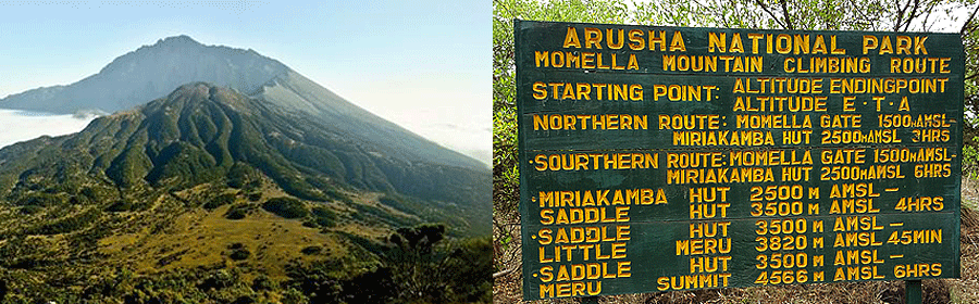Mount Meru Arusha Tanzania