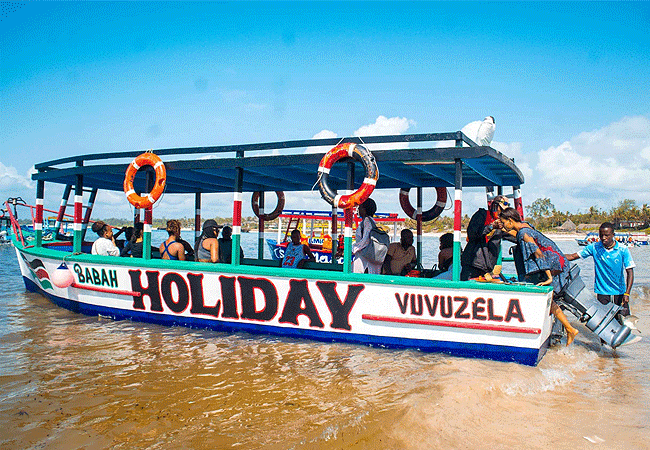 Watamu Marine Park glass bottom boat tour