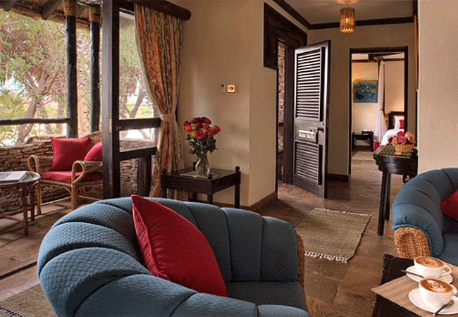Sarova Shaba Game Lodge Samburu Presidential Suite Room Kenya