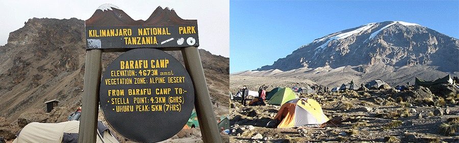 Barafu Camp Kilimanjaro Climb
