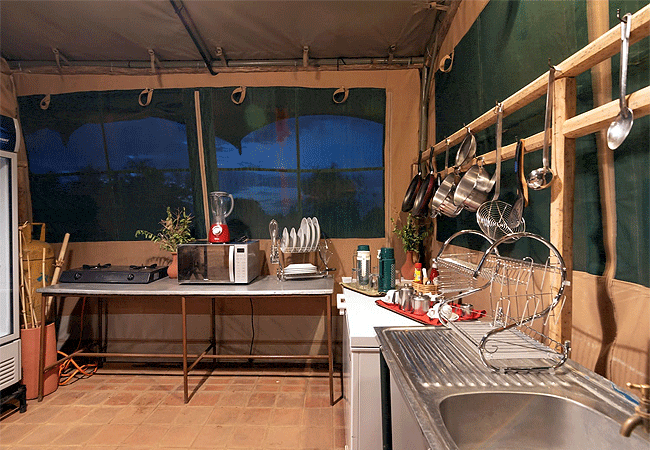 kibo-private-wing-amboseli-has-a-fully-equipped-kitchen Kibo Safari Camp Private Wing Amboseli